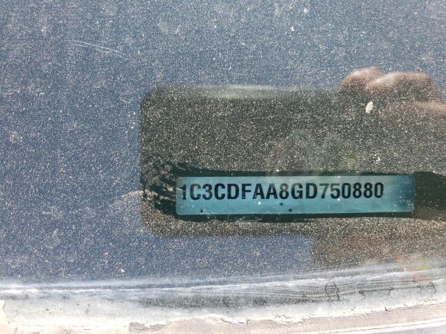2016 DODGE DART SE 1C3CDFAA8GD750880
