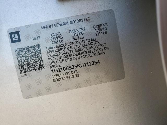 2019 CHEVROLET IMPALA PREMIER #3304513461