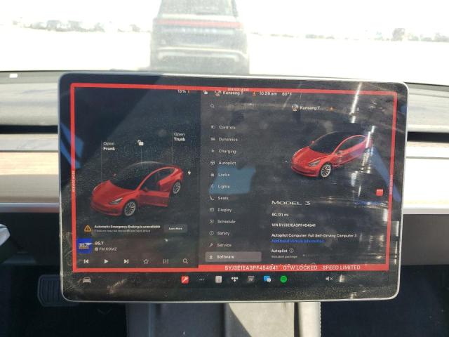 2023 TESLA MODEL 3 5YJ3E1EA3PF454941
