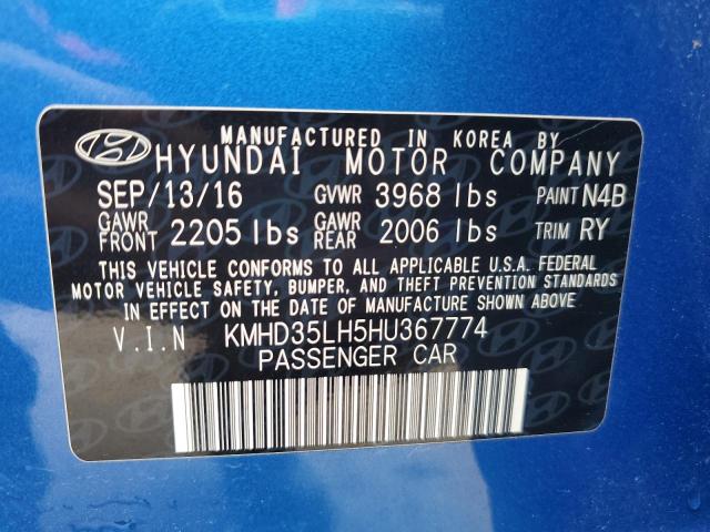 2017 HYUNDAI ELANTRA GT - KMHD35LH5HU367774