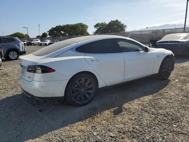 TESLA MODEL S 2013 white hatchbac electric 5YJSA1DP1DFP20689 photo #4