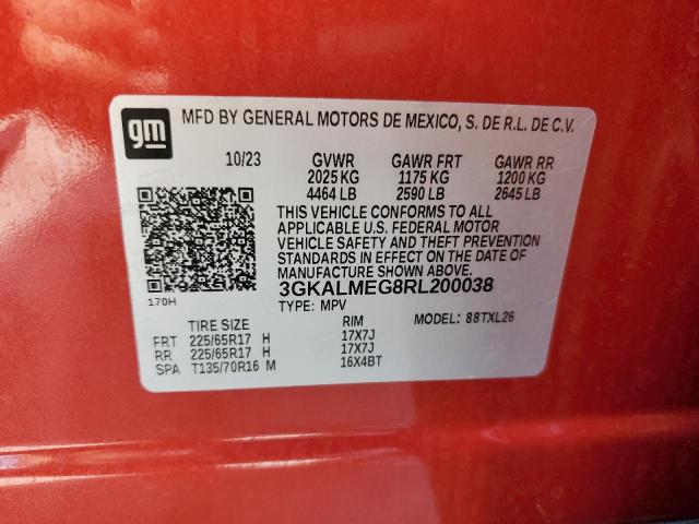 2024 GMC TERRAIN SL 3GKALMEG8RL200038