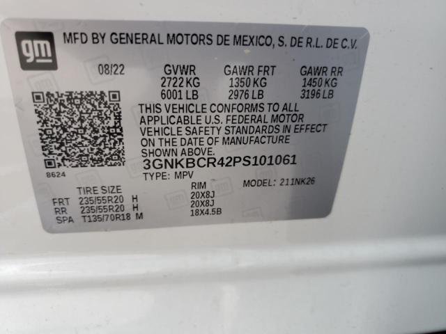 2023 CHEVROLET BLAZER 2LT - 3GNKBCR42PS101061