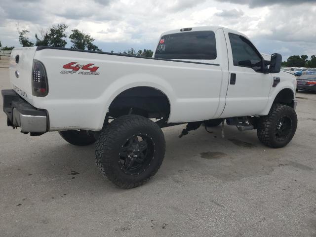 FORD F350 SRW S 2008 white pickup diesel 1FTSF31R88EB13196 photo #4