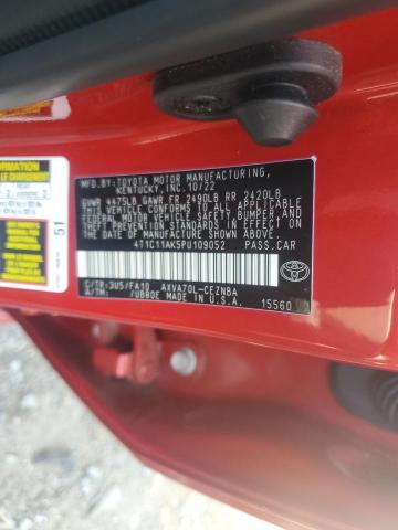 2023 TOYOTA CAMRY LE 4T1C11AK5PU109052