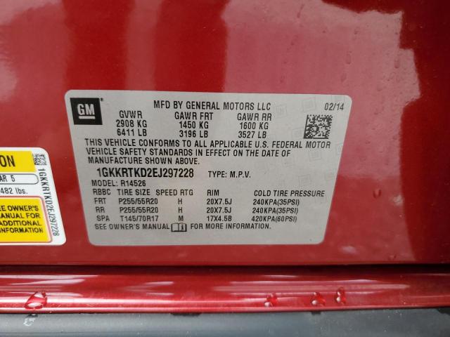 2014 GMC ACADIA DEN - 1GKKRTKD2EJ297228