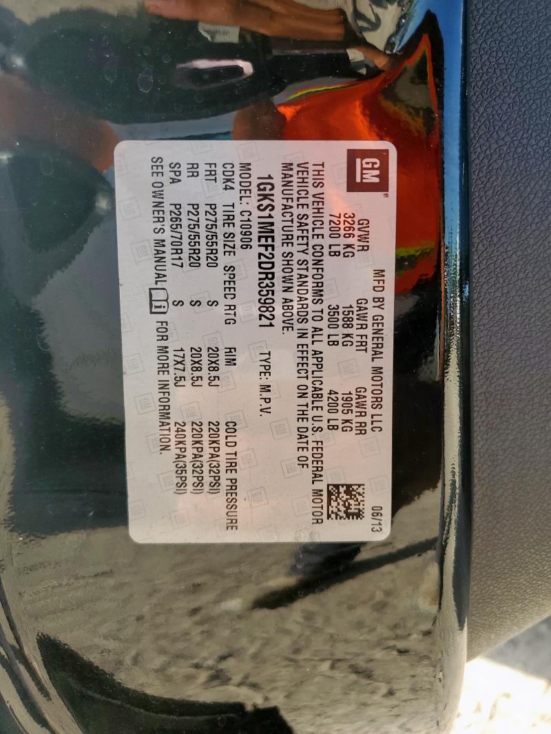 2013 GMC YUKON XL D - 1GKS1MEF2DR359821