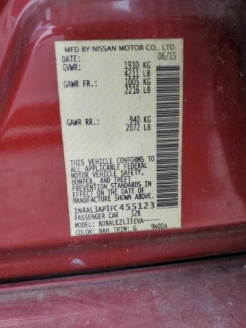 2015 NISSAN ALTIMA 2.5 - 1N4AL3AP1FC455123