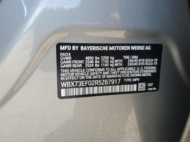 2024 BMW X1 XDRIVE2 WBX73EF02R5Z67917