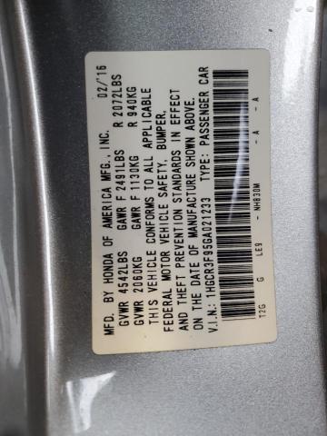 2016 HONDA ACCORD TOU 1HGCR3F95GA021233