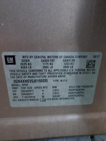 2018 CHEVROLET EQUINOX LS 2GNAXHEV9J6166035