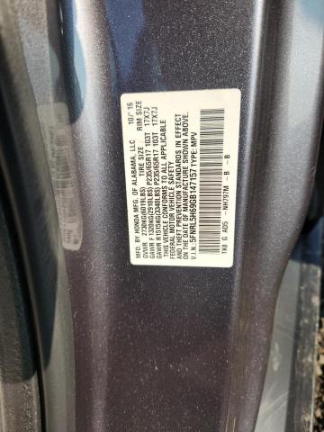 2016 HONDA ODYSSEY EX 5FNRL5H69GB147157
