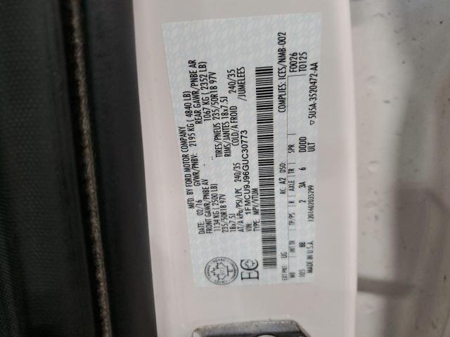 2016 FORD ESCAPE TIT 1FMCU9J96GUC30773