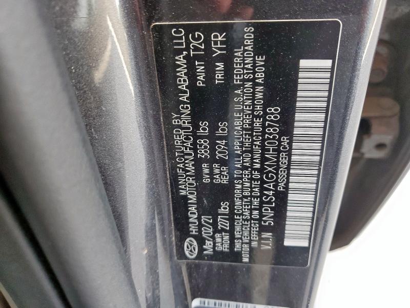2021 HYUNDAI ELANTRA SE - 5NPLS4AGXMH038788