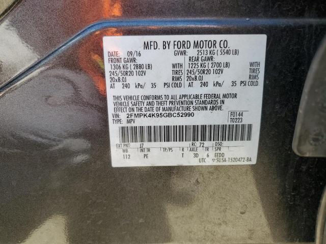 2016 FORD EDGE TITAN - 2FMPK4K95GBC52990