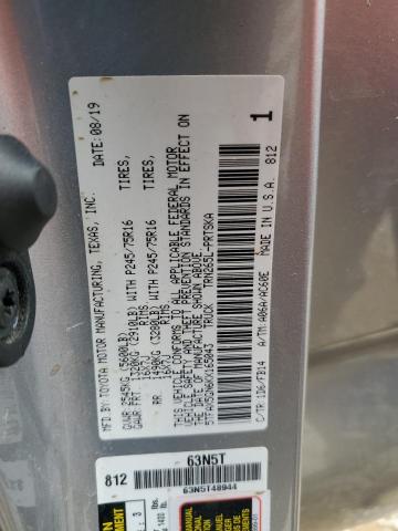 2019 TOYOTA TACOMA DOU - 5TFAX5GN6KX165043