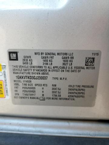 2016 GMC ACADIA DEN - 1GKKVTKD3GJ230037
