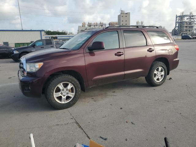 TOYOTA SEQUOIA SR 2008 maroon  gas 5TDZY64A68S015200 photo #1