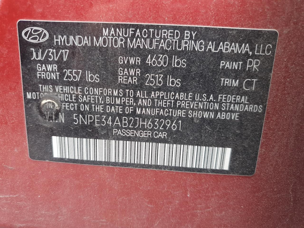 HYUNDAI SONATA SPORT