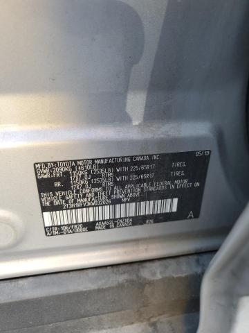 2019 TOYOTA RAV4 LE 2T3H1RFV3KW032026