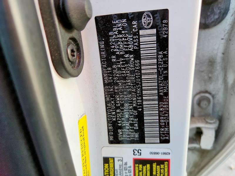 2018 TOYOTA CAMRY XSE 4T1B61HK5JU107666