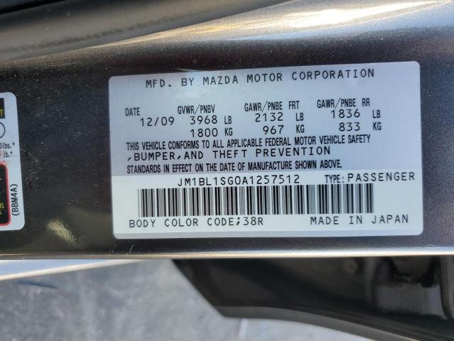 2010 MAZDA 3 I - JM1BL1SG0A1257512