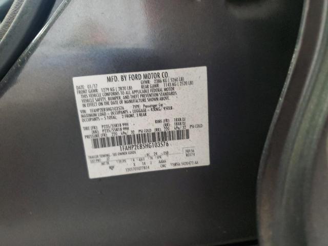 2017 FORD TAURUS SEL - 1FAHP2E85HG103576