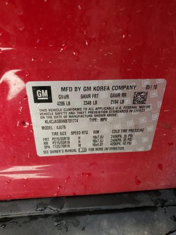 2019 BUICK ENCORE PRE KL4CJASBXKB701774