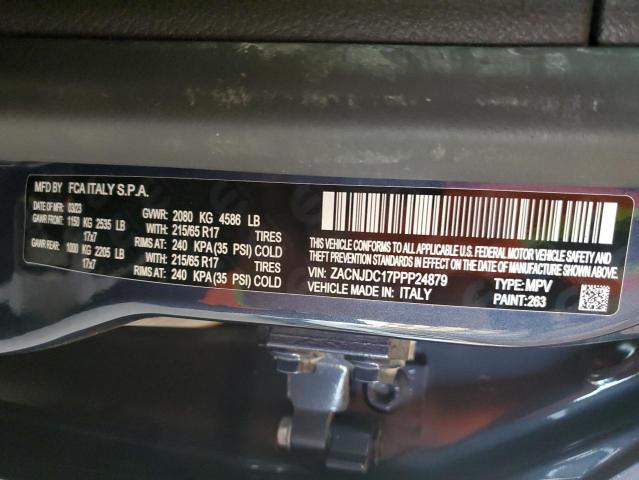 2023 JEEP RENEGADE T ZACNJDC17PPP24879