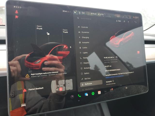 2022 TESLA MODEL 3 5YJ3E1EB8NF249931