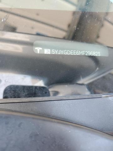 2021 TESLA MODEL Y 5YJYGDEE6MF296823