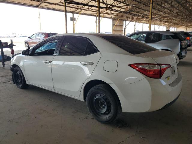 TOYOTA COROLLA L 2014 white  gas 5YFBURHEXEP100878 photo #3