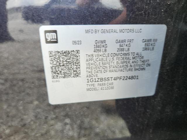2023 CHEVROLET MALIBU LS 1G1ZB5ST4PF224801