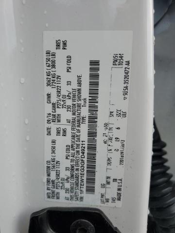 2016 FORD F150 SUPER - 1FTEW1EG3GFD49211
