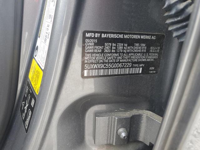 2016 BMW X3 XDRIVE2 - 5UXWX9C55G0D67229