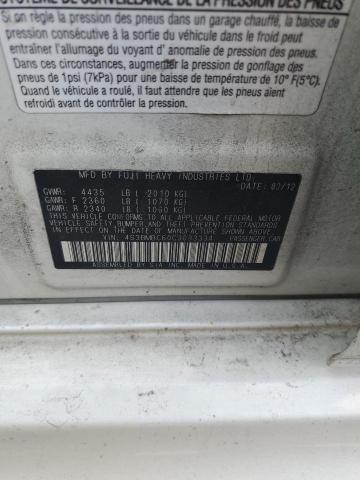 2012 SUBARU LEGACY 2.5 - 4S3BMBC60C3033334