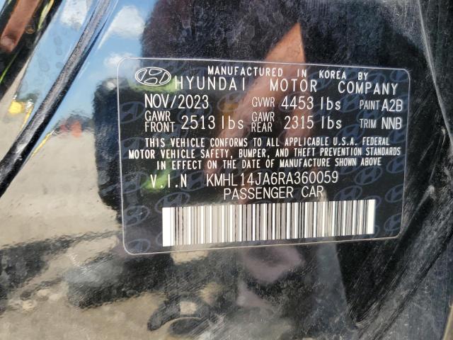 2024 HYUNDAI SONATA SEL KMHL14JA6RA360059