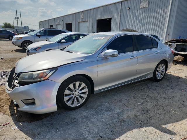 HONDA ACCORD EXL 2014 silver  gas 1HGCR2F82EA163487 photo #1