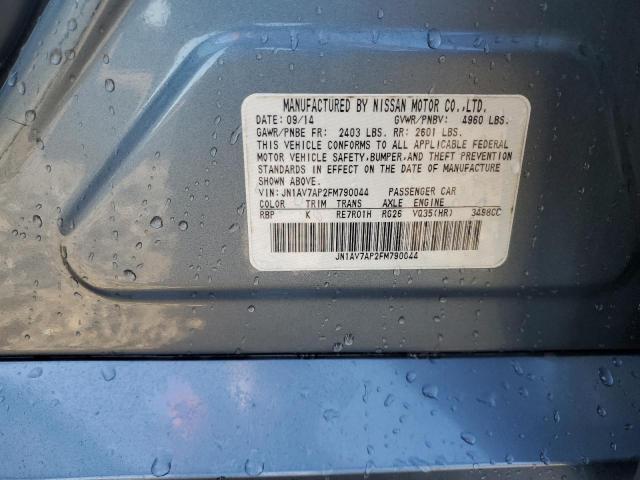2015 INFINITI Q50 HYBRID - JN1AV7AP2FM790044