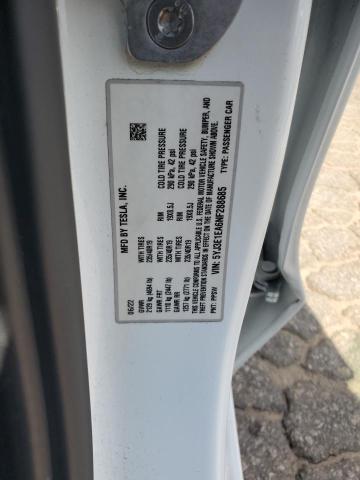 2022 TESLA MODEL 3 - 5YJ3E1EA6NF288685