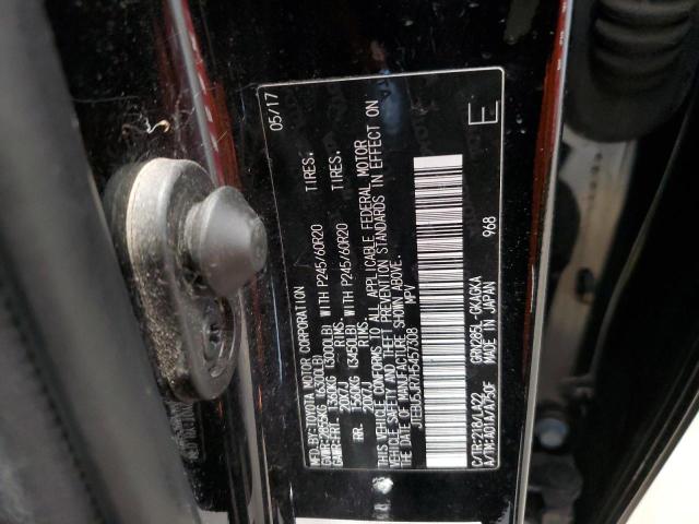 2017 TOYOTA 4RUNNER SR JTEBU5JR7H5457308