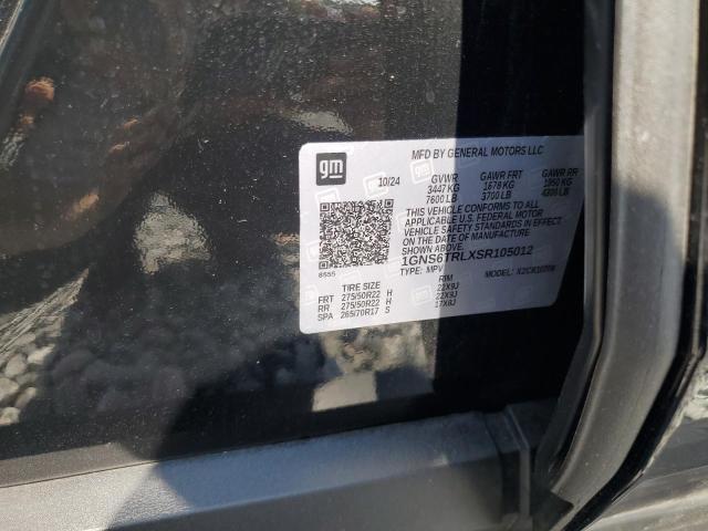 2025 CHEVROLET TAHOE K150 #3287496042