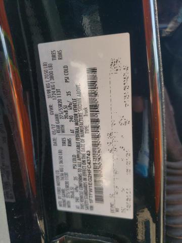 2017 FORD F150 SUPER - 1FTFW1EG2HFC43743