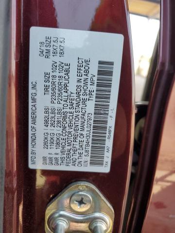 2018 ACURA RDX 5J8TB4H30JL027973