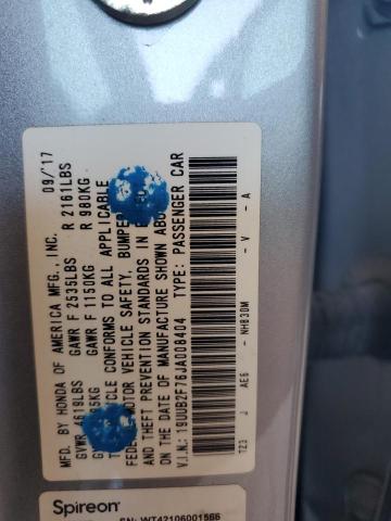 2018 ACURA TLX ADVANC 19UUB2F76JA008404