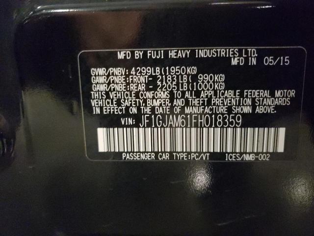 2015 SUBARU IMPREZA LI JF1GJAM61FH018359