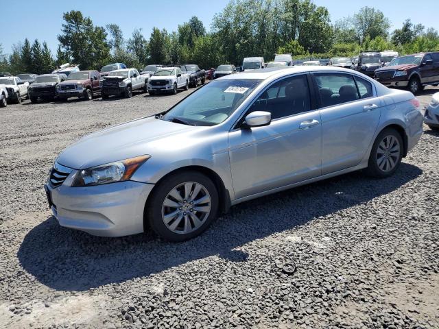 HONDA ACCORD EXL 2012 silver  gas 1HGCP2F85CA082258 photo #1