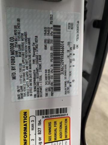 2017 LINCOLN MKZ SELECT 3LN6L5D99HR666014