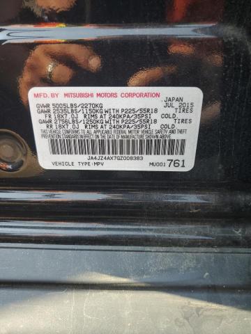 2016 MITSUBISHI OUTLANDER JA4JZ4AX7GZ008383