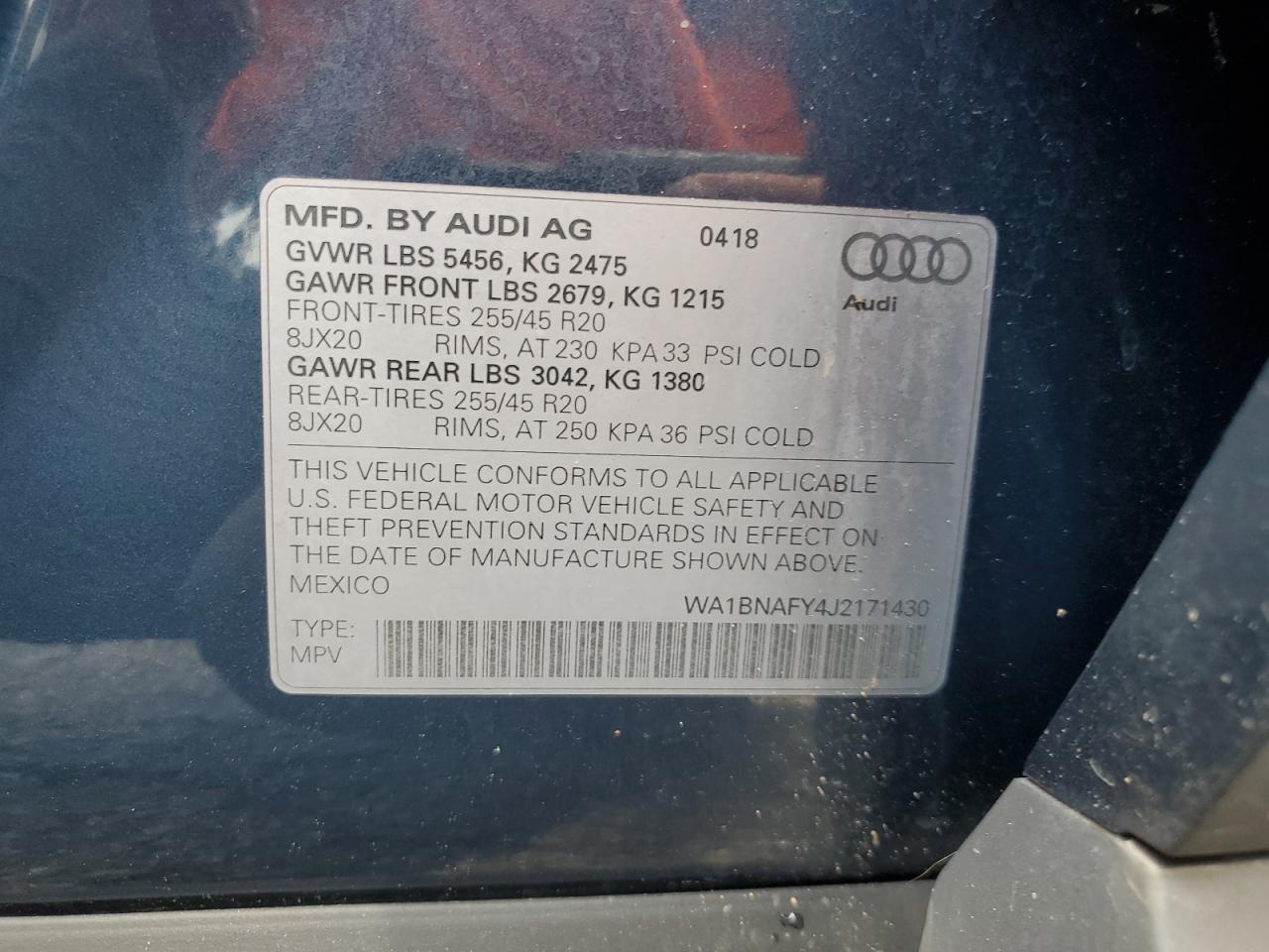AUDI Q5 PREMIUM PLUS